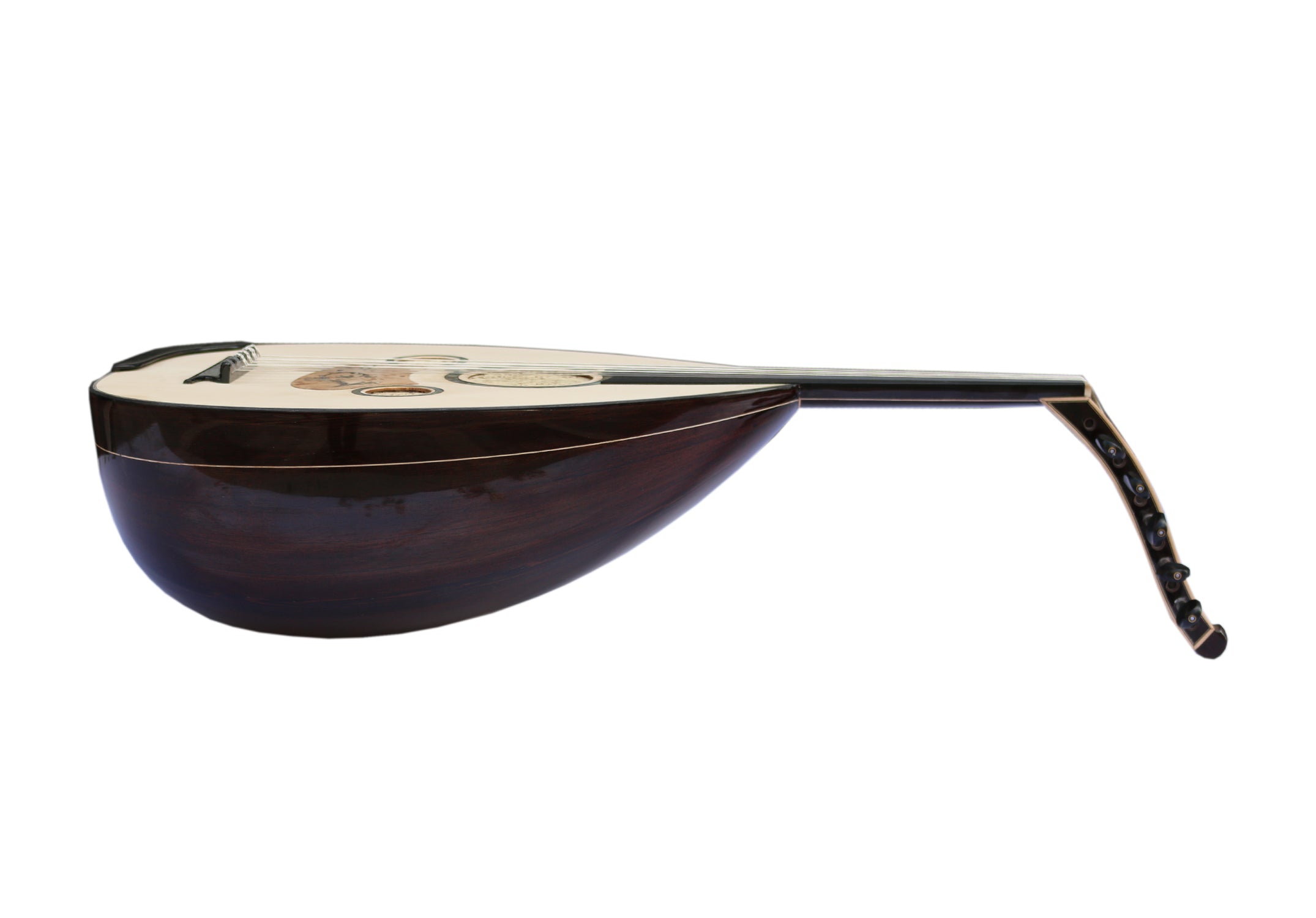 Oud arabe premium SALA-Y8 avec caisse en wenge et table en épicéa par Sala Muzik