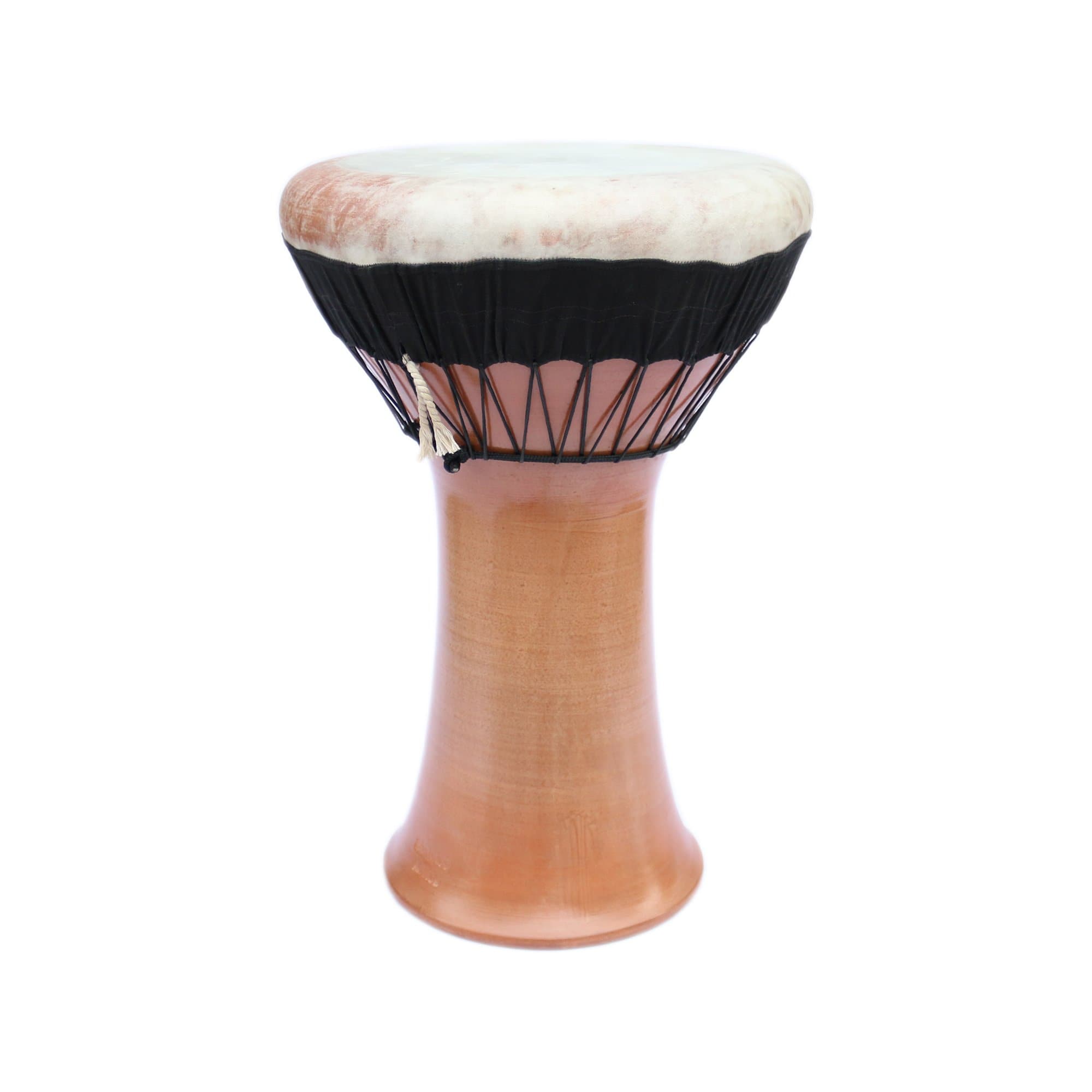 Sala yapımı profesyonel kil solo darbuka SCD-301 keçi derisi kaplı