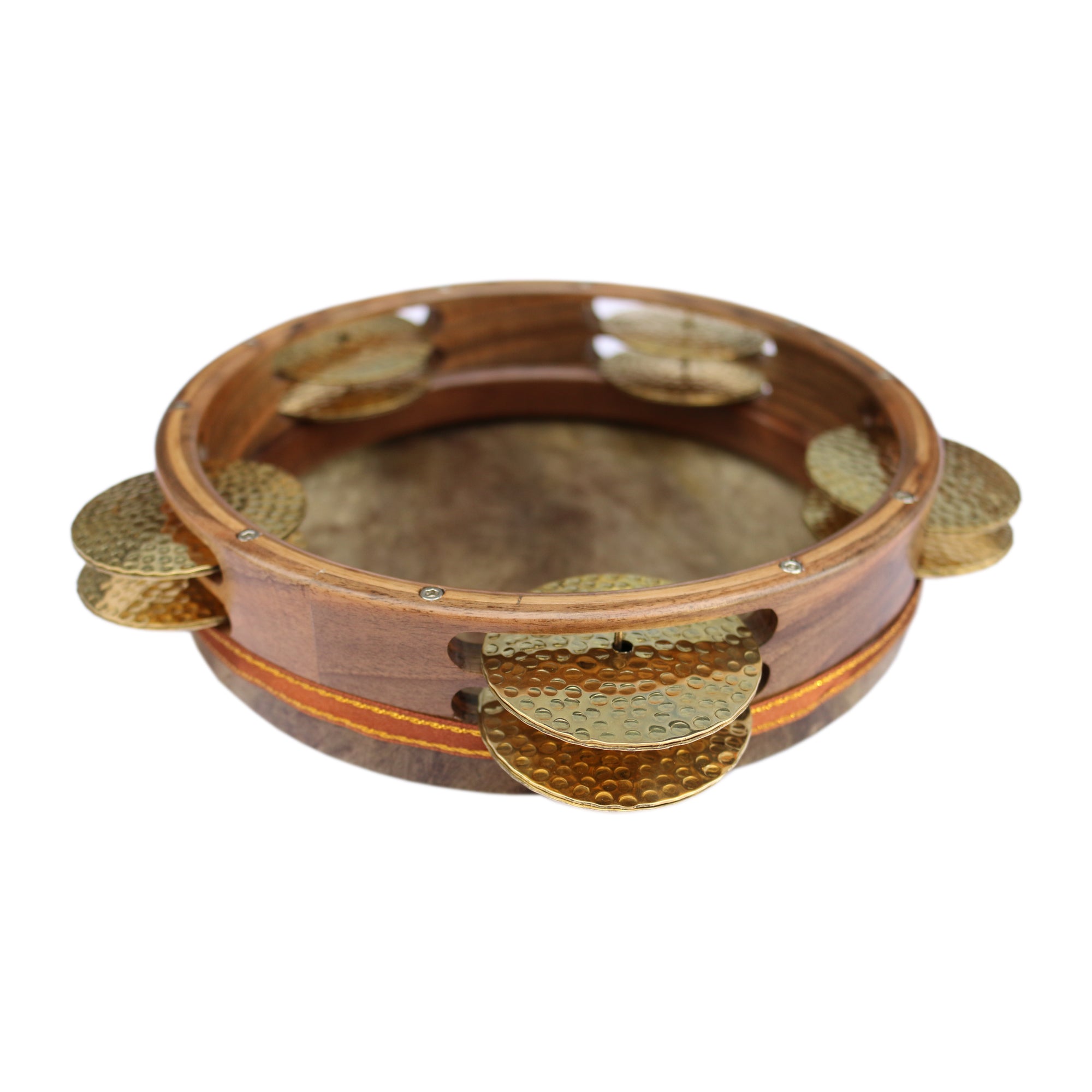 Sala riq peau de poisson FSH-5 riq arabe traditionnel avec cymbales en laiton