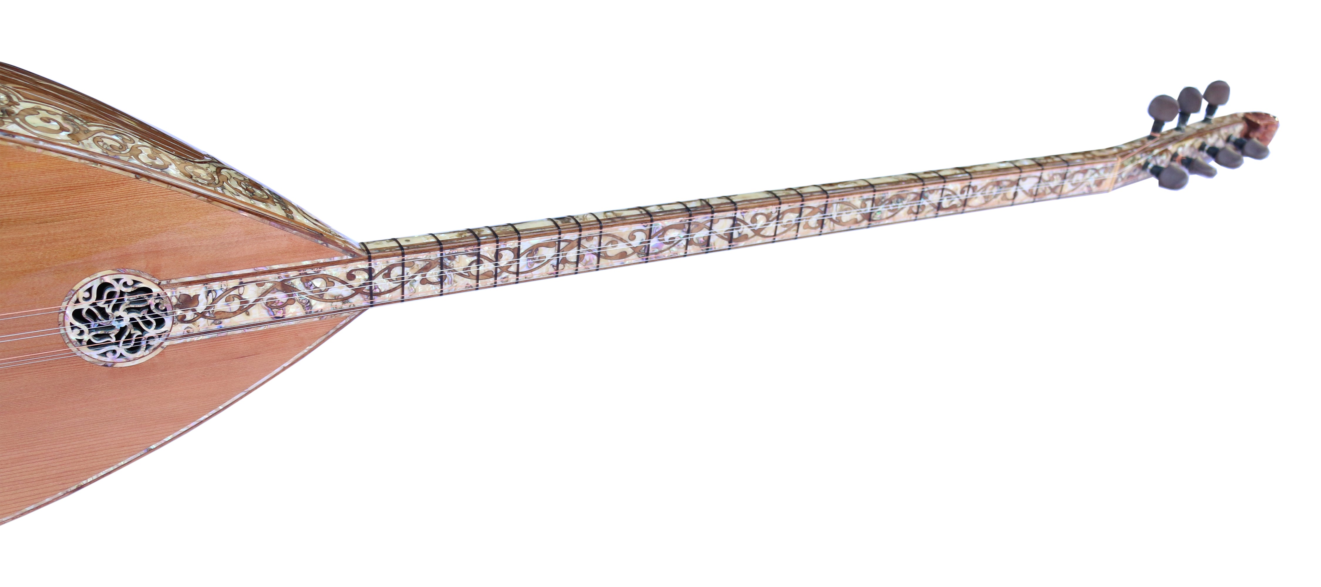 Sala özel uzun sap bağlama saz PEARL-1