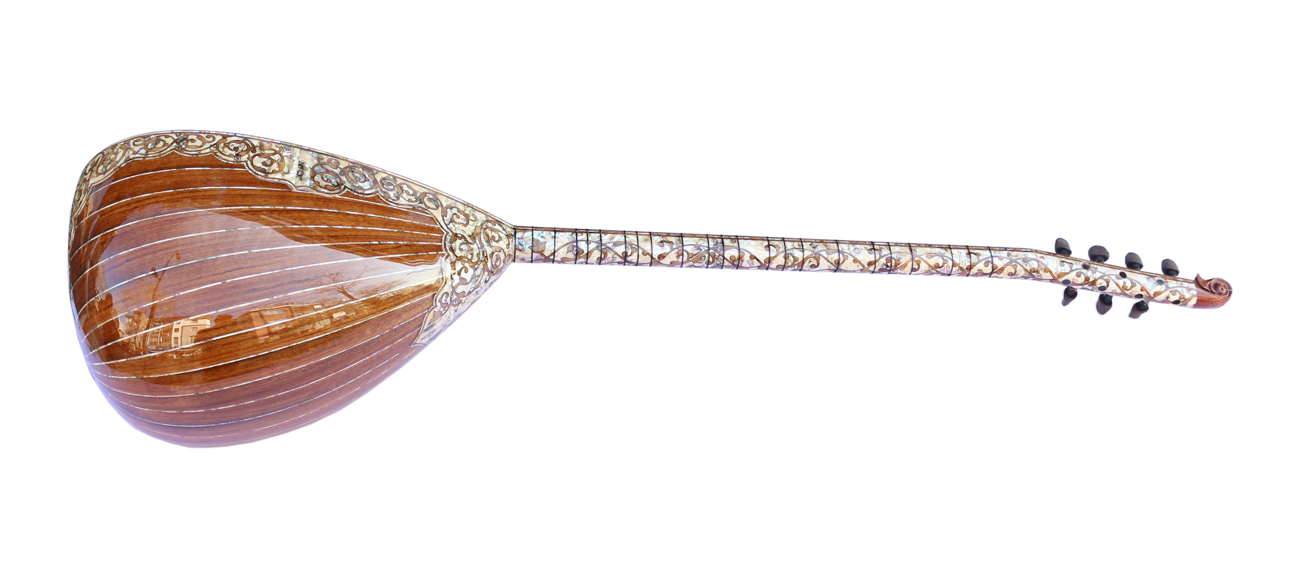 Sala özel uzun sap bağlama saz PEARL-1