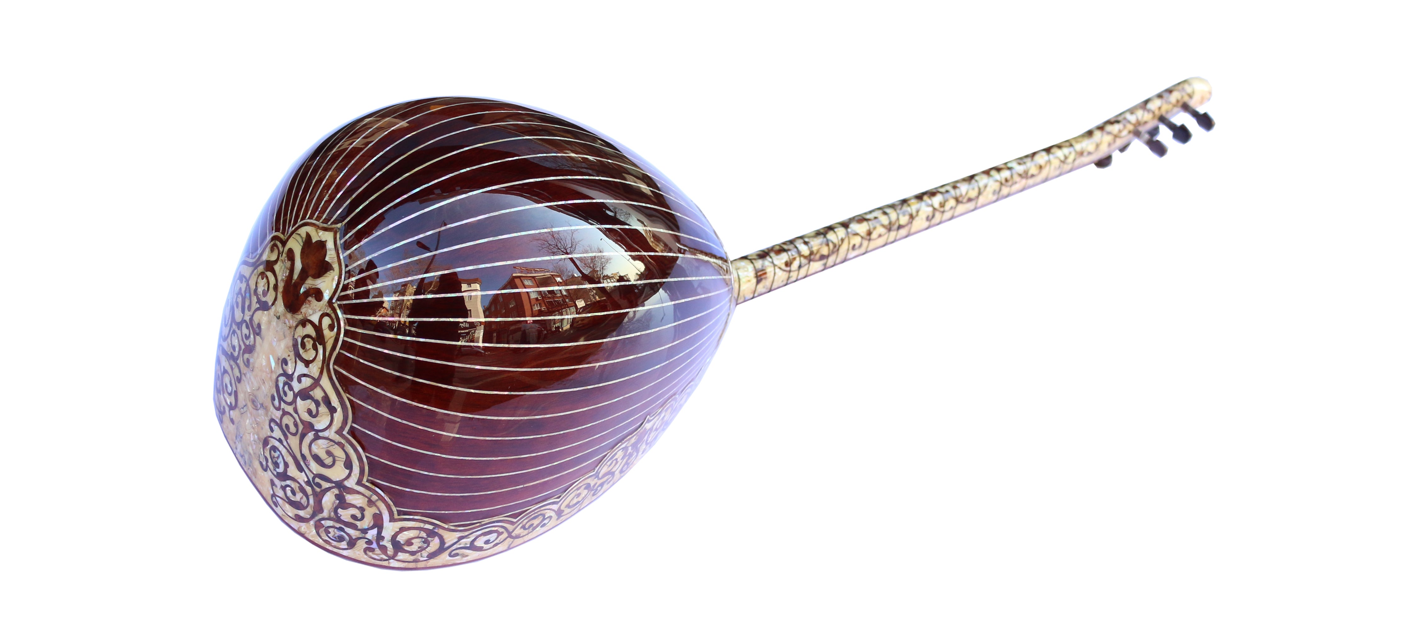 Sala yapımı el yapımı özel elektro saz PEARL-2
