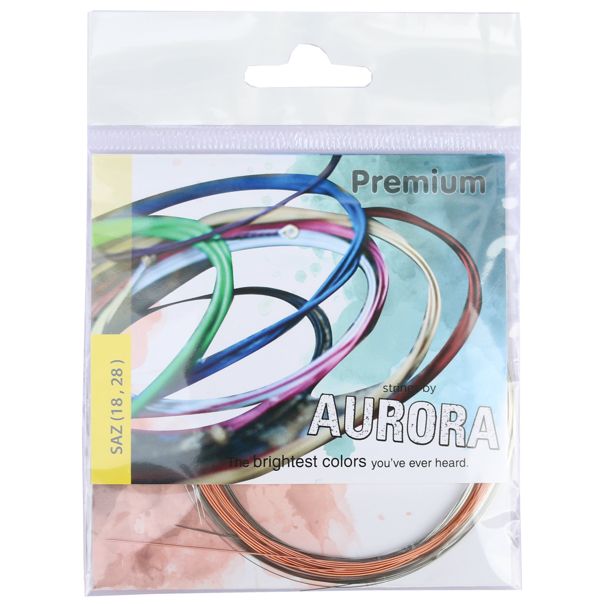 Aurora premium kısa sap bağlama saz telleri AUR-304S