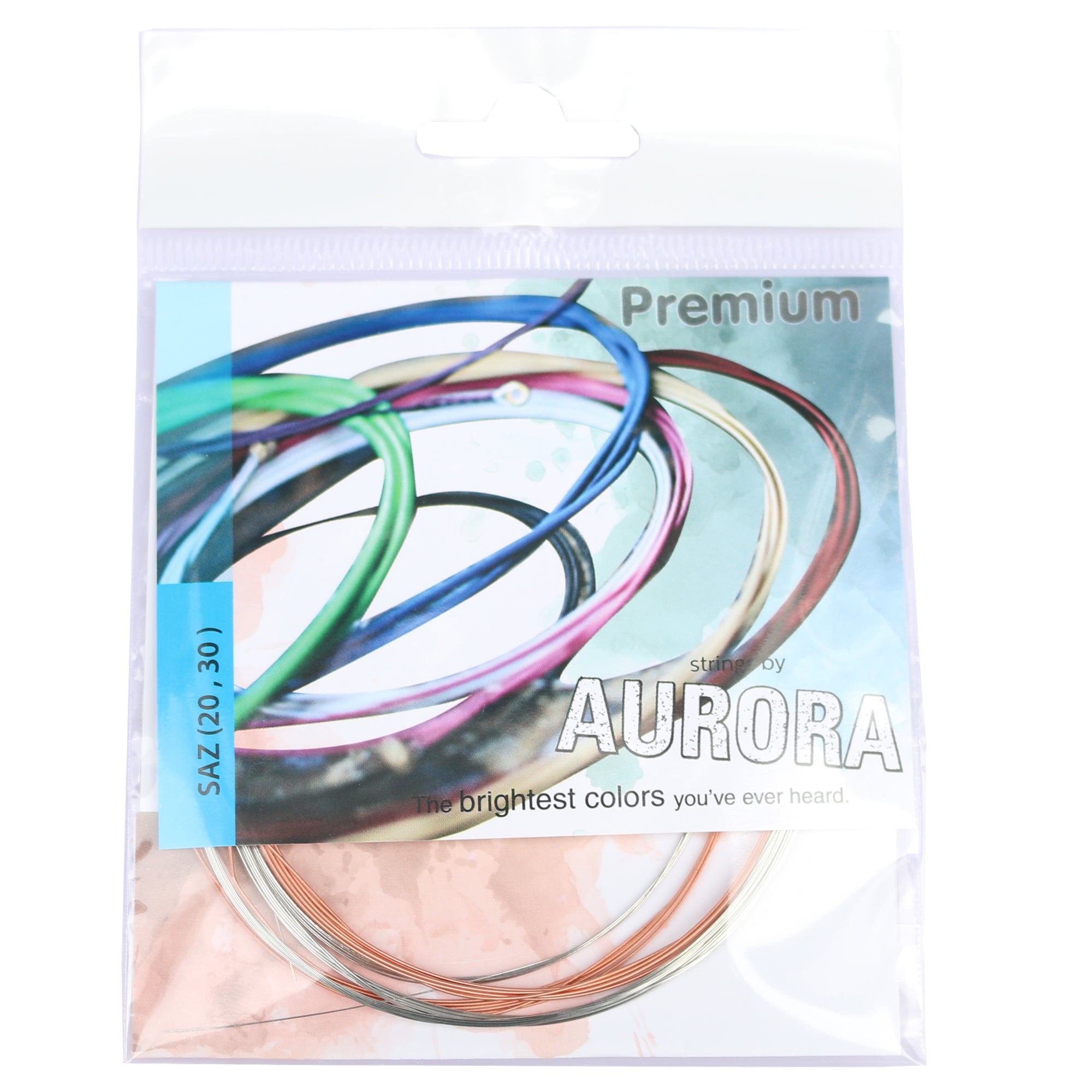 Aurora premium uzun sap bağlama saz telleri AUR-304L