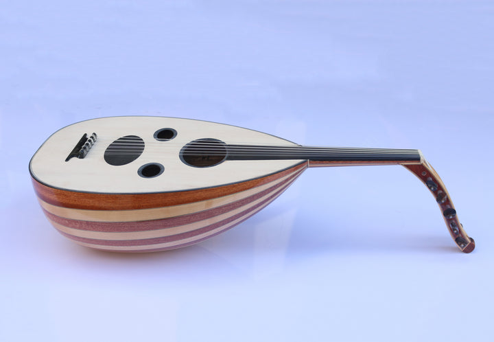 Professional Arabic oud A2 with mahogany maple bowl and spruce face