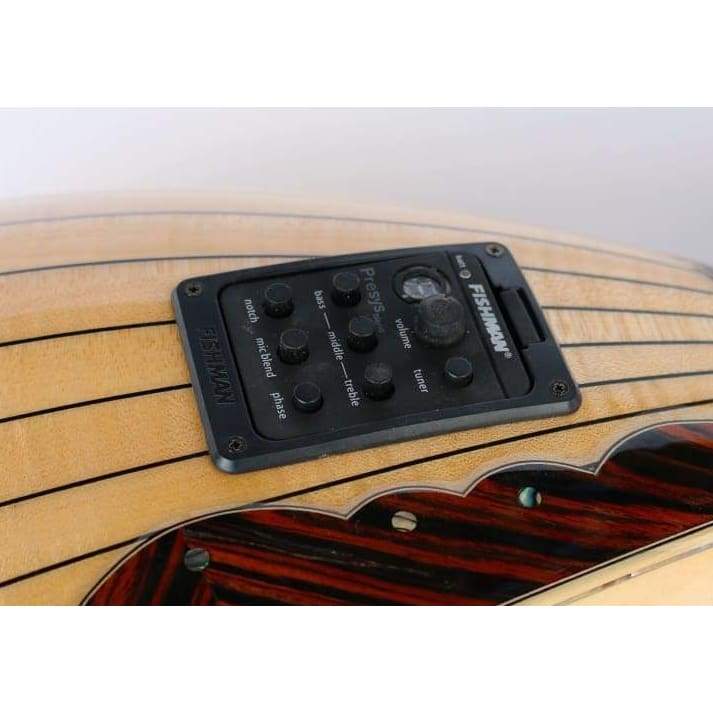 Konser uzun sap akçağaç bağlama SSL-403EQ ekolayzer sistemi ile