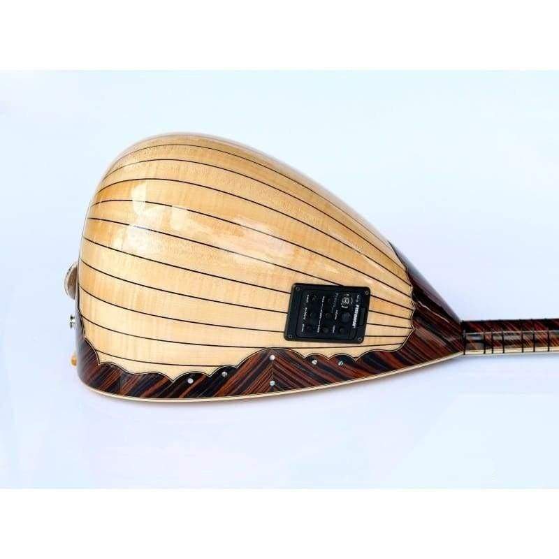 Sala konser kalitesi akçağaç uzun sap bağlama SSL-403EQ