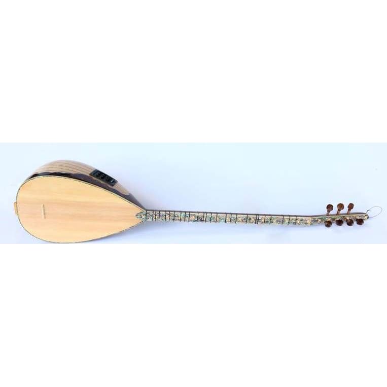 Sala konser kalitesi uzun sap akçağaç bağlama saz SSL-403EQ ekolayzer ile