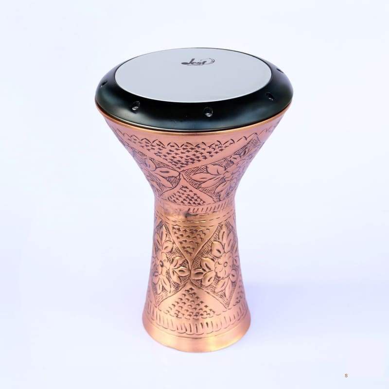 Dest Percussion bakır Mısır doumbek DED-422P ayarlanabilir sentetik derili