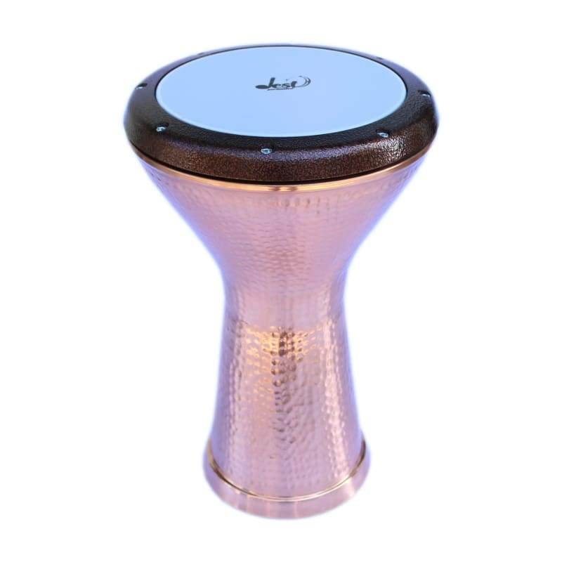 Mısır darbuka DED-423 döküm bakır gövde ve 22cm deri çapı