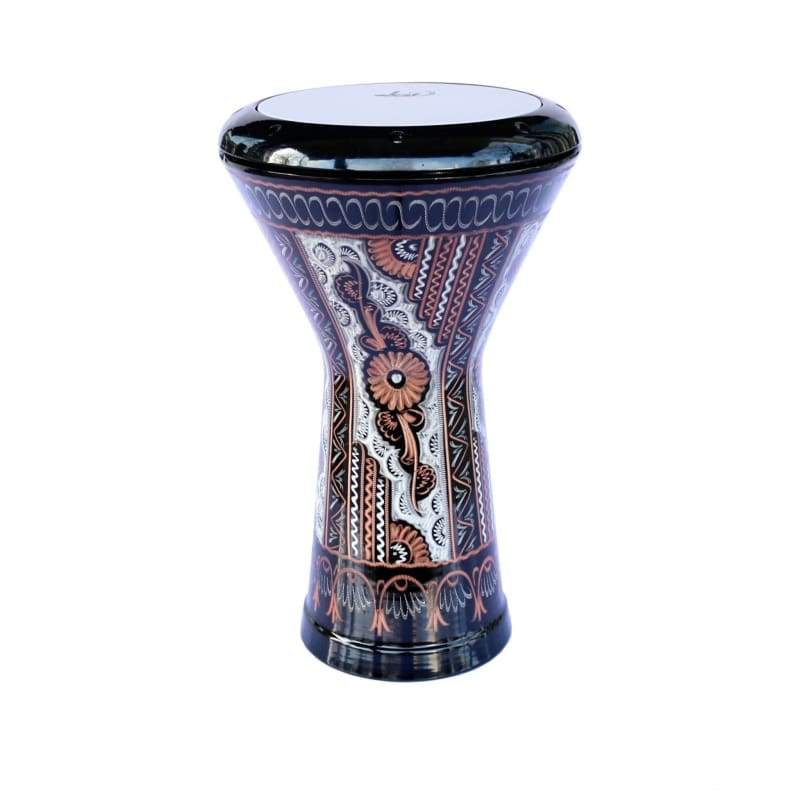 Darbouka égyptienne solo DED-322A par Dest Percussion avec corps en aluminium coulé