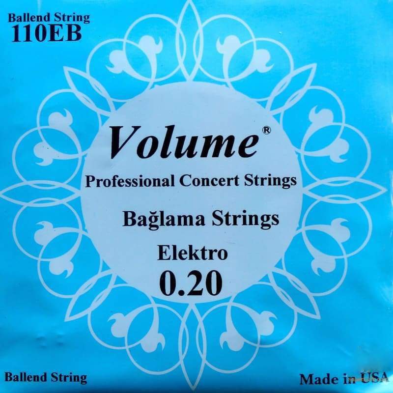 Volume profesyonel elektro saz teli VS-404E ball end set