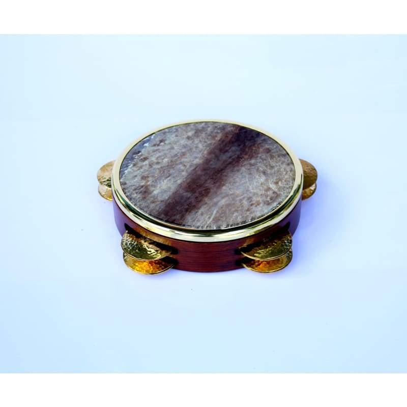 Emin Percussion balık derisi riki EP-014A akortlanabilir Arap defi davulu