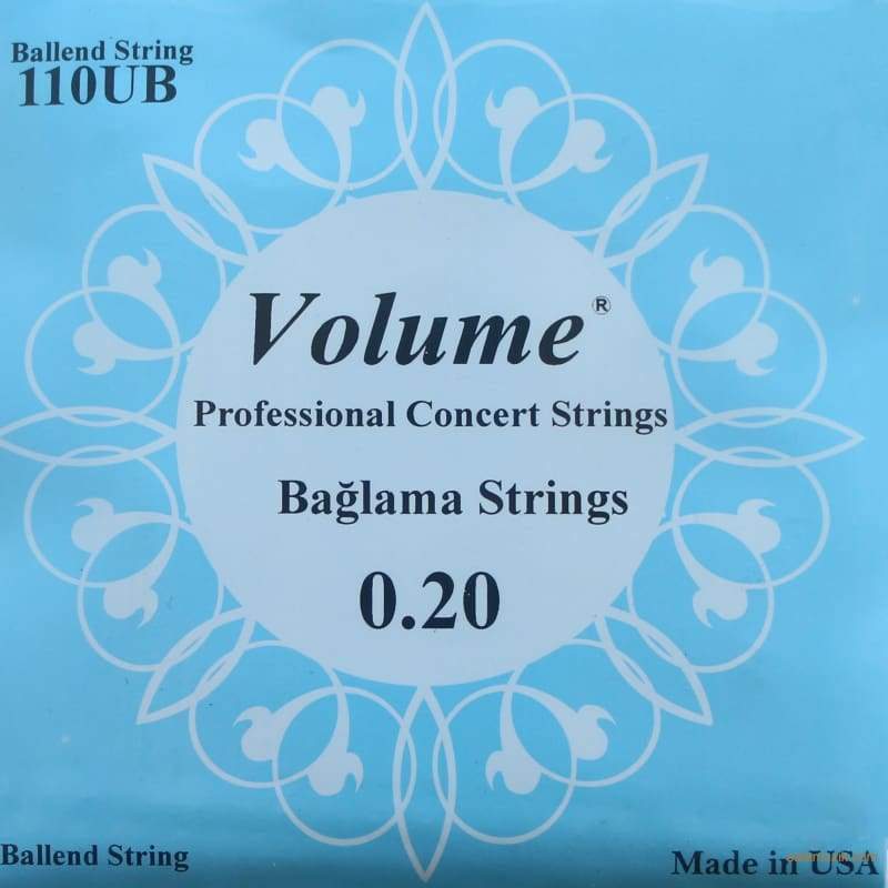 Volume profesyonel uzun sap saz teli VS-404L ball end set