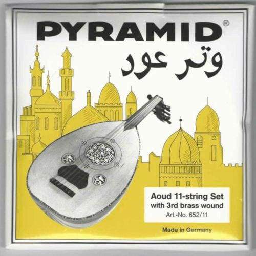 Arap Suriye akortlu profesyonel ud teli Pyramid PSO-652 tam set