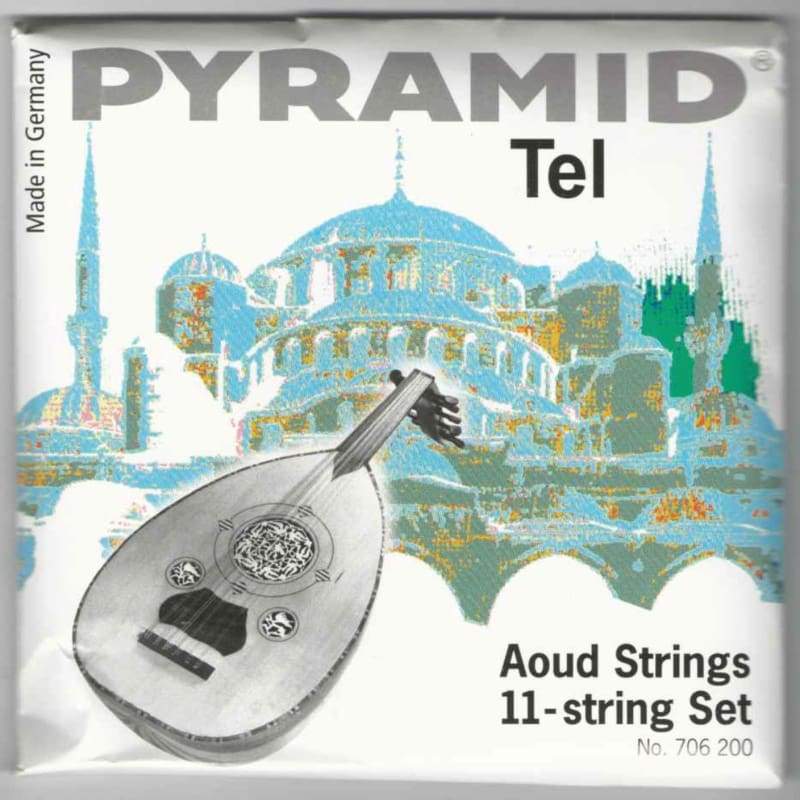 Türk akort profesyonel ud teli Pyramid PSO-706 tam set
