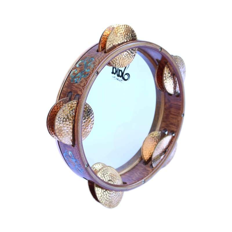 Sala Arap riki SR-401 el yapımı zilli çerçeve davulu vurmalı çalgı