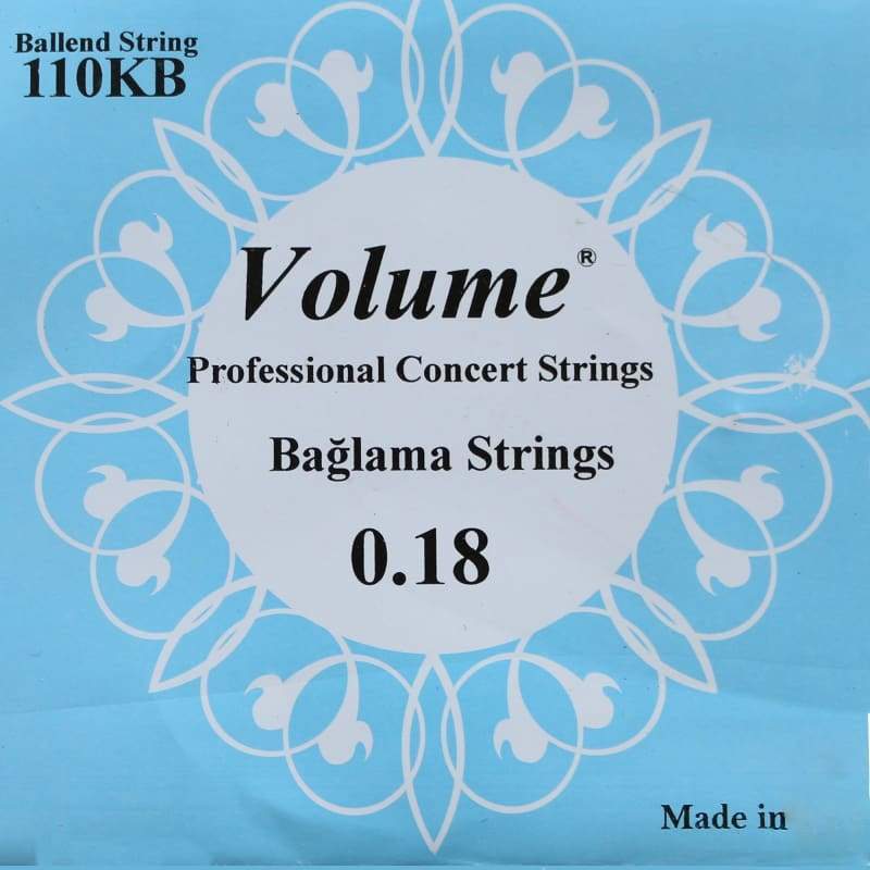 Volume profesyonel kısa sap bağlama teli VS-404S ball end set