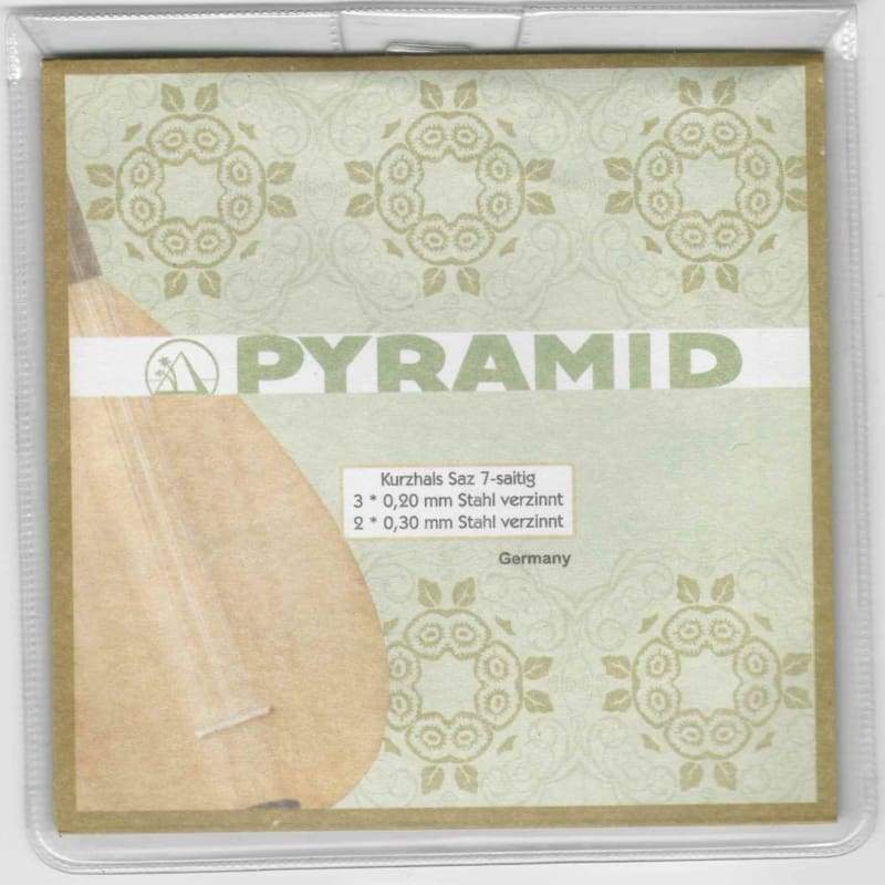Pyramid Saiten Türk uzun sap bağlama saz teli PSL-404 profesyonel