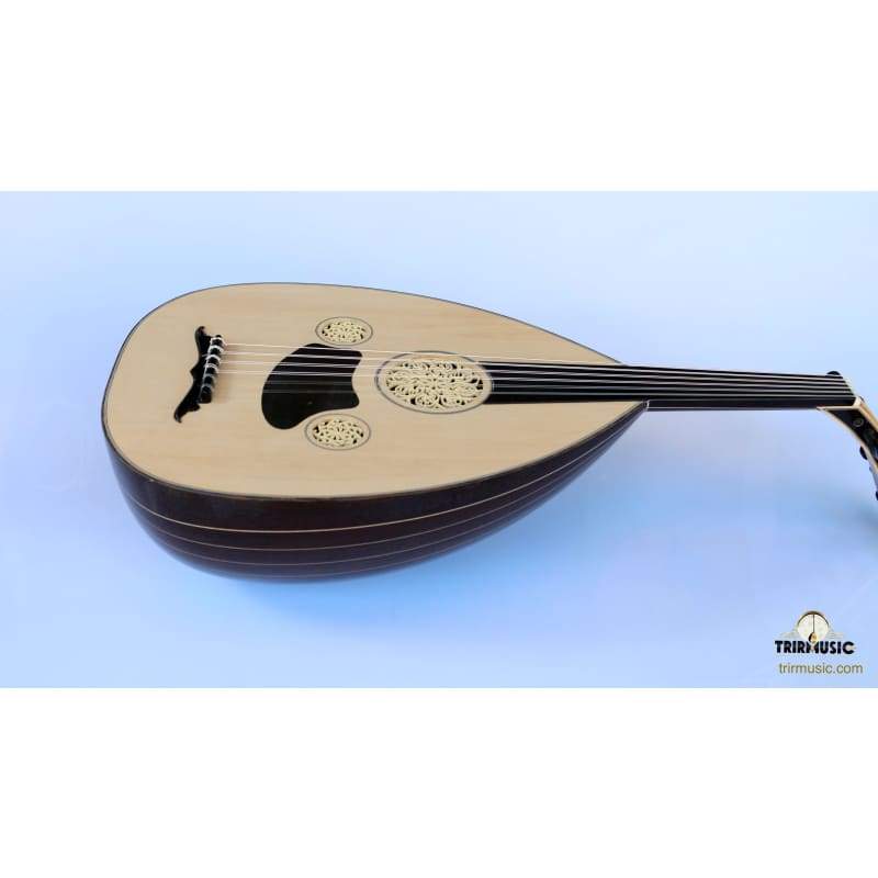 Wenge ve ladinli Türk udu HSO-308 ceviz maun sapla