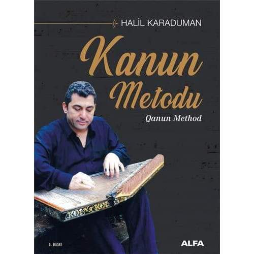 Qanun metodu kitabı KBH-303 Halil Karaduman Alfa yayını