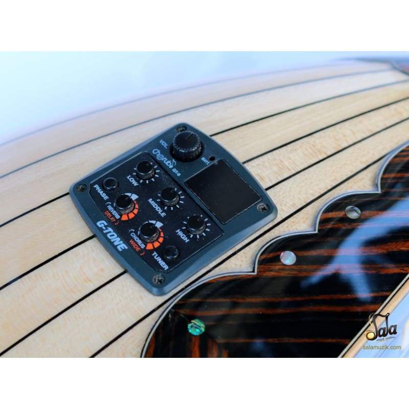 Sala Muzik özel uzun sap elektro saz SES-203B