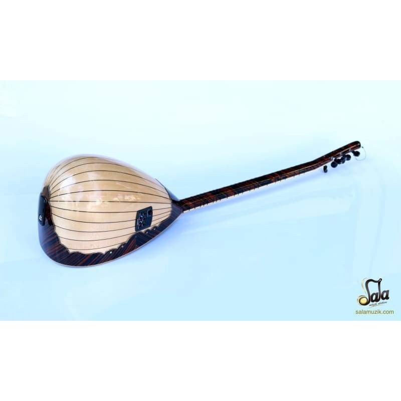Sala yapımı el işi uzun sap elektro saz SES-203B