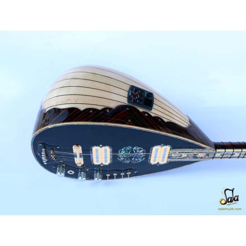 Sala uzun sap elektro bağlama saz SES-203B sahne performansı için