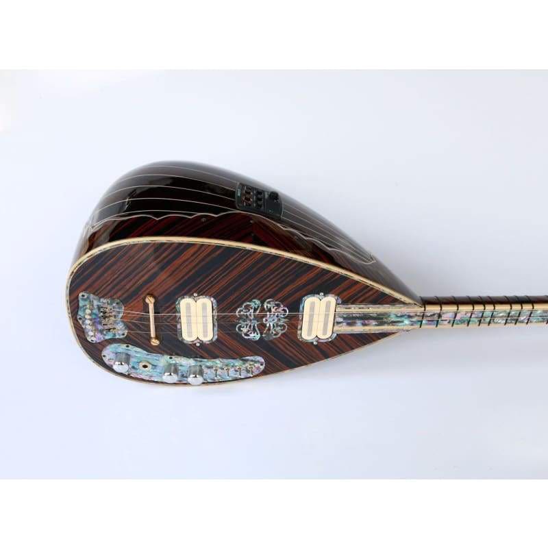 Sala uzun sap elektro bağlama saz SES-408G sahne için