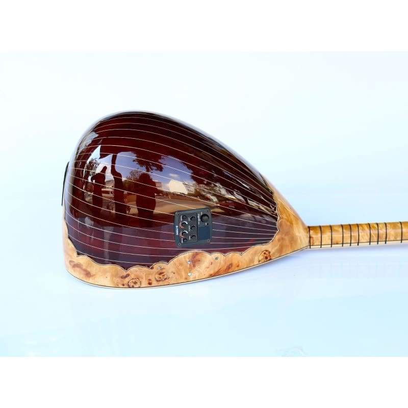 El yapımı uzun sap ardıç elektro bağlama SES-405 Sala
