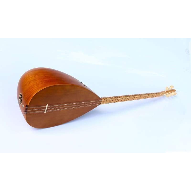 El yapımı uzun sap bağlama saz ASL-112N perdede notlar yazılı